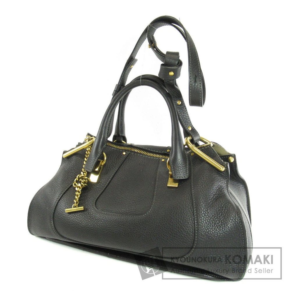 CHLOE Hayley Shoulder Bag Leather